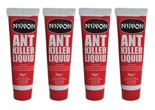 4 x 25gr Vitax Nippon Ant Killer Liquid Effective Indoor & Outdoor Ant Control