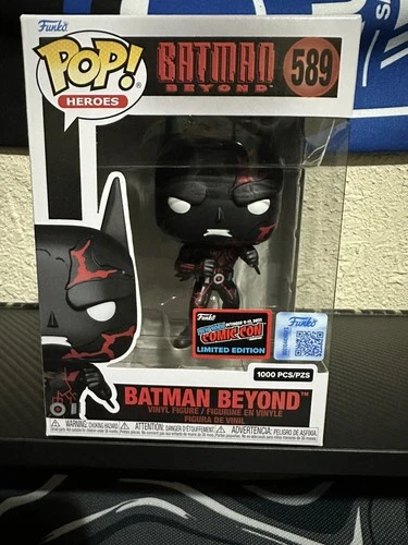 Funko Pop! Batman Beyond #589 NYCC 2025 LE 1000 PCS Exclusive Official Sticker