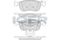 Bremsbelagsatz Vorne Ate-System FüR Ford Fiesta VII HJ HF Van Ab 17-> 2272732