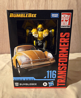 Hasbro Transformers Studio Series 116 Bumblebee Deluxe Autobot Figure Ages 8+