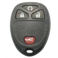 Replacement Key Fob Shell for Keyless Entry Remote with 4 Buttons Case