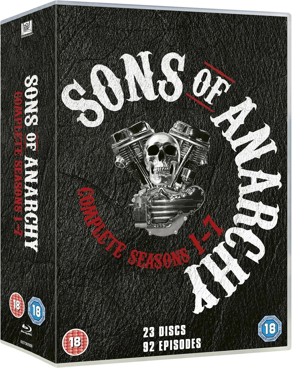 Sons of Anarchy Complete Series Box Set DVDs & Blu-ray Discs for