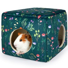 Bienbee Guinea Pig Hideout, Washable Guinea Pigs House Cozy Guinea Pigs Bed for