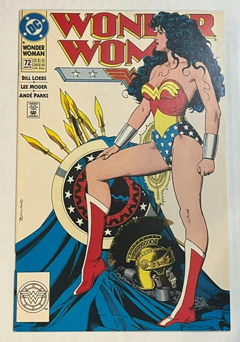 Wonder Woman #72    1993  DC Comics   Bolland Cover    NM / NM-