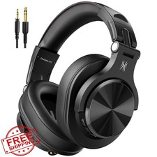 OneOdio A70 Bluetooth Over Ear Headphones 72H Playtime Mic
