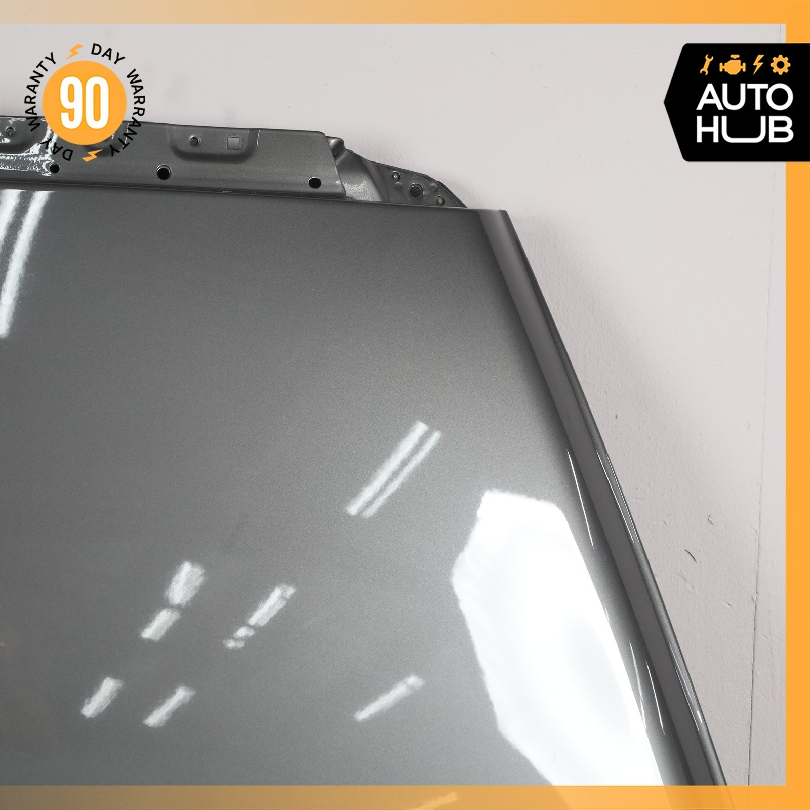 03-13 Bentley Continental GTC GT Hood Bonnet Cover Panel Assembly Gray OEM 43k