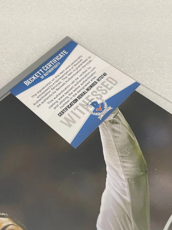 Cristiano Ronaldo Hand Signed Autographed Photo 8x10 BAS authentication - Image 2 of 3