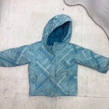 Columbia Youth Girls Winter Jacket Size 2T Hooded Blue Toddler Coat Kids