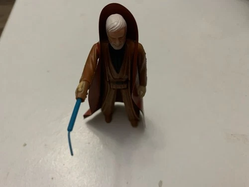Vintage Kenner Star Wars Figure Obi-Wan Kenobi White Hair 1977 Complete