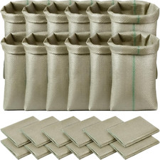 12 Pack Potato Sack Race Bags for Adults Outdoor Lawn Games Bags 40X24 Inch Larg