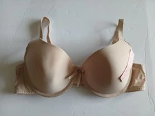 Mamia Bra Womens Size 34B NWT Beige Underwire 