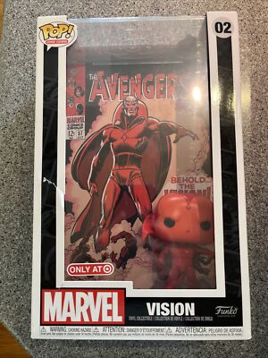 target exclusive Funko Pop! Comic Covers: Marvel - Vision Vinyl PLEASE READ