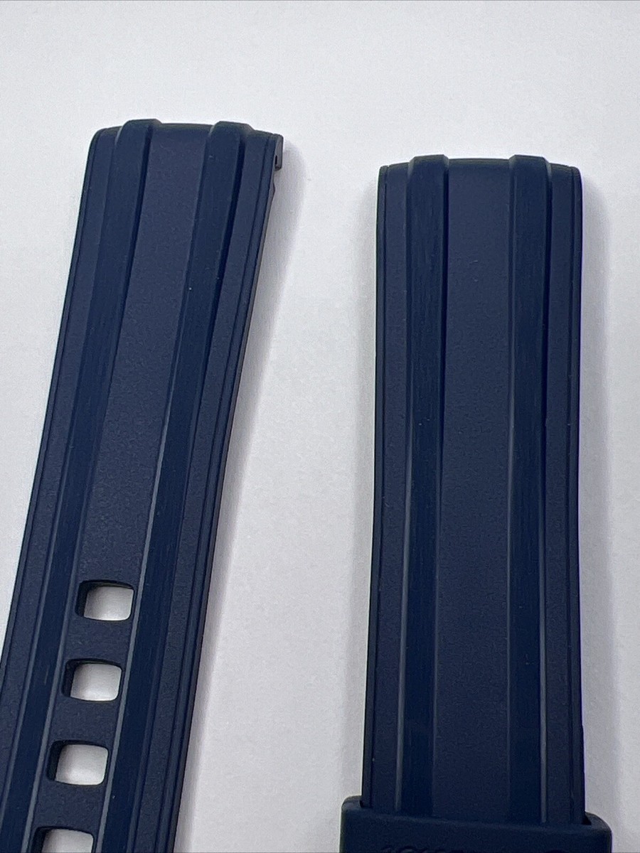 Omega Strap 20mm x 18mm CVZ010127 Blue Rubber Band & 18mm Omega Strap 20mm x 18mm CVZ010127 Blue Rubber Band & 18mm