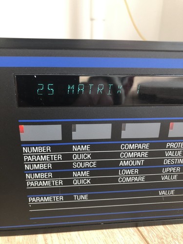Oberheim Matrix 6r Analog Synth der 80er inkl. Manual 6 stimmig polyphon MIDI - Bild 2 von 11