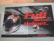 advertising Pubblicità 1996 CASCO HELMET BIEFFE MARLBORO BR 16 CAPIROSSI REPLICA