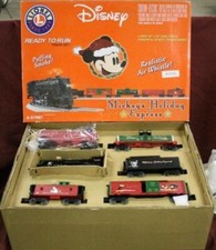 VERY RARE - 2004 Mickey's Christmas Express Lionel Train Set - LE1000 - UNOPENED