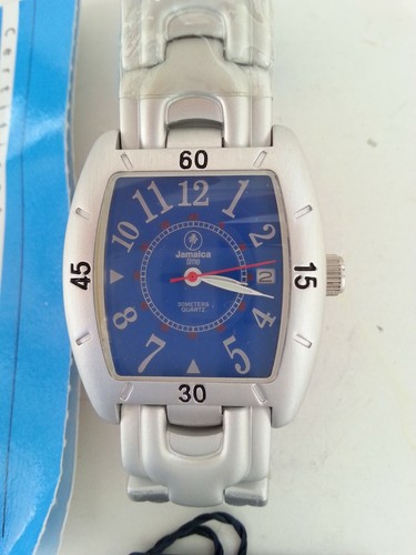 Montre Automatique Pryngeps Jamaica Time - Mouvement Visible - Cadran Blanc Quadrillé