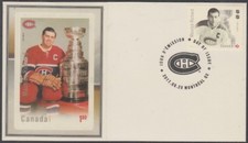 CANADA # 3027.13 - LEGENDS of HOCKEY MAURICE RICHARD on SUPERB FIRST DAY COVER