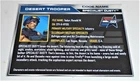 G I JOE File Card I.D. Filecard  2015 Specialist Dusty   (50th)  English/French
