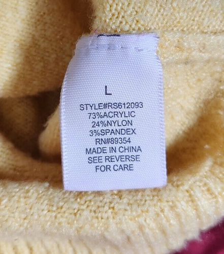 Women V Neck Sweater Soft Knit Pullover Casual Long Sleeve Warm Fall Winter Top - Picture 6 of 8