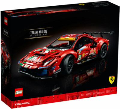  LEGO Technic 42125 Ferrari 488 GTE  AF Corse #51  N1/21