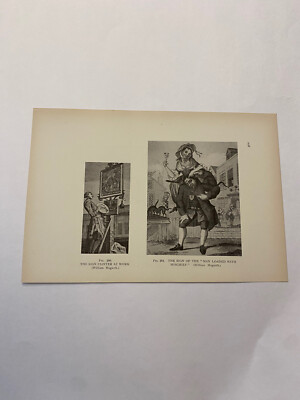 Inn Sign Painter at Work Canvassing for Votes Temporary Sign c. 1926 Print