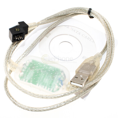 USB-Datenkabel Für Nokia 6131 – Ca. 100 Cm, Schwarz, USB 2.0, Inkl. 2 Jahre Garantie