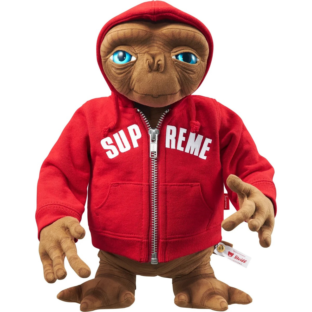 Supreme x Steiff E.T. SS25 In Hand – LIMITED EDITION Supreme x Steiff E.T. SS25 In Hand – LIMITED EDITION