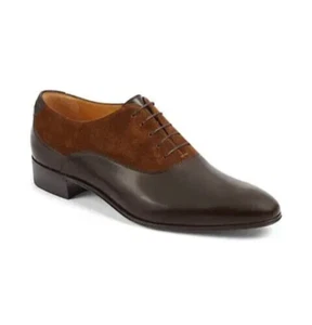 Chaussures Oxford homme Gucci Z3604 marron/sucre mollet/suède super douces pointure Gucci 8