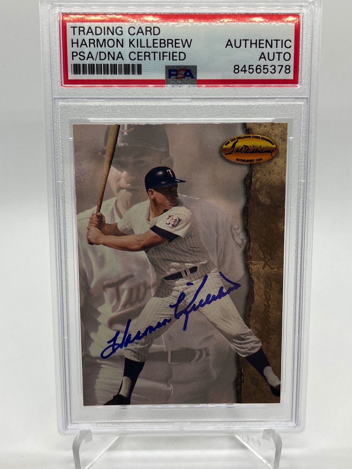 Harmon Killebrew 1994 Ted Williams Card Company Signed Autograph PSA DNA *78
