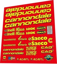 SET DECALCOMANIE CANNONDALE CAD 3 SAECO