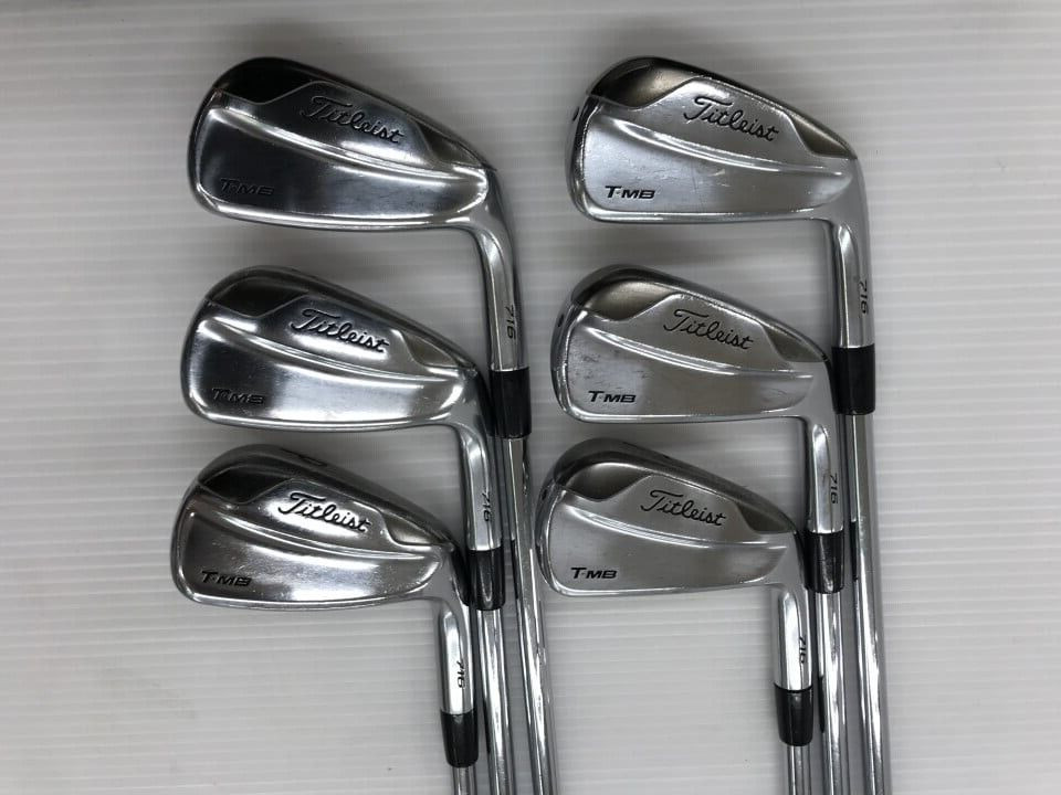 【美品】Titleist MB 716アイアンセット DG S200 6本セット タイトリスト MB716 DynamicGold S200 アイアンセット 中古】MB 716