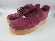 nike air force 1 suede womens burgundy