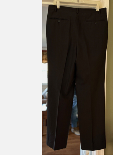 Canali Men’s Black Fine Wool Suit Size 42L Barney's Italy READ - Picture 6 of 16