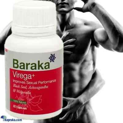 BARAKA Virega+ Herbal *Sexual Enhancement Boost Stamina Virility Pleasure 60Caps