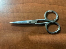 Small Pair Forged Steel Scissors - 3 1/2" Long