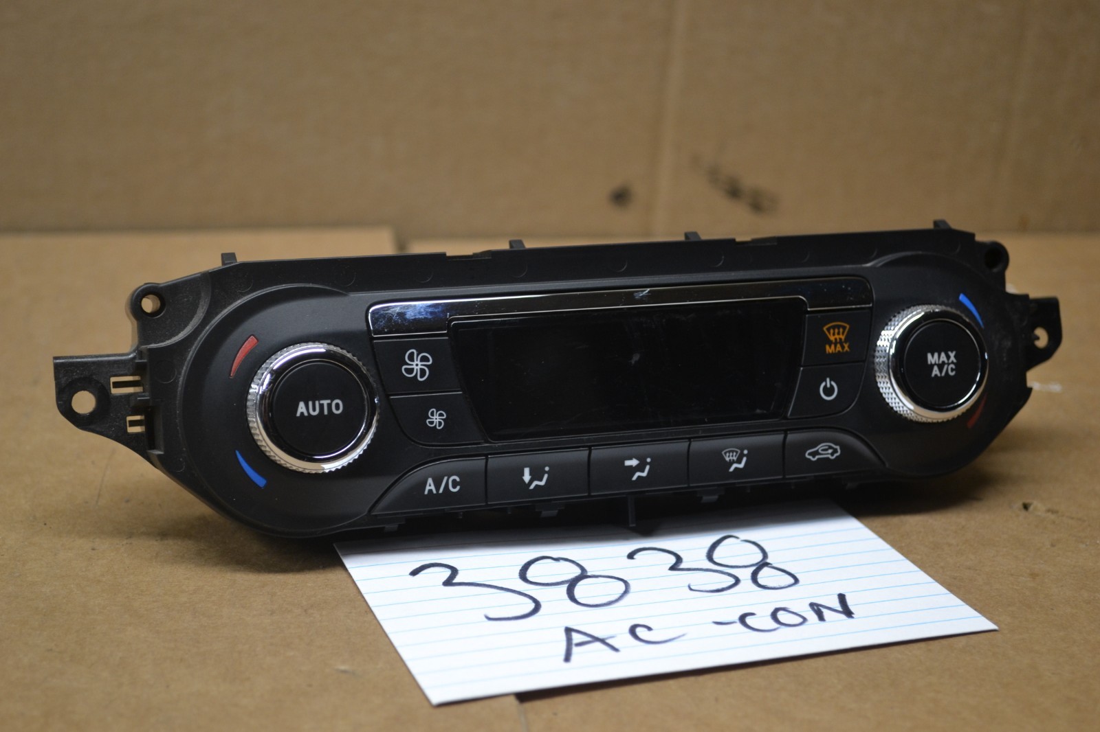 2013 2014 2015 Ford Escape AC and Heater Control Used Stock #3838-AC 