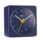 Braun BC02BL, klassischer Design Quarz Reisewecker, Wecker blau, Neu+OVP, 67080