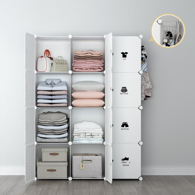 3x Ikea Breim Wardrobe Storage White Postage For Sale Online Ebay
