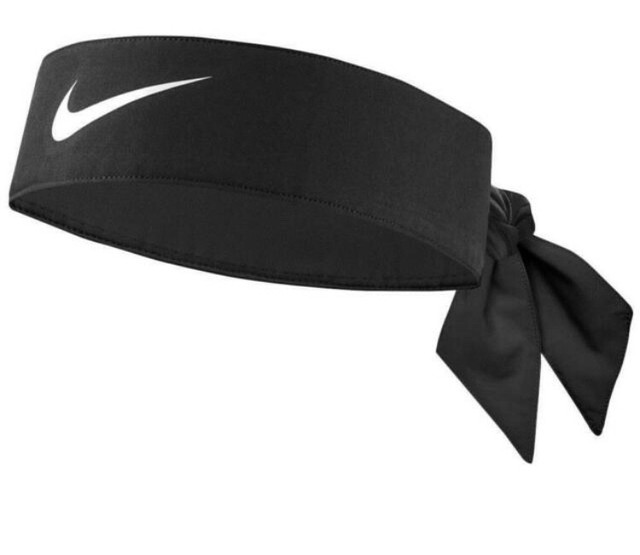 nike dri fit head tie headband