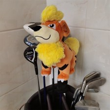 Cartoon Cuddy Dog Golf Fairway wood Head Cover Cute Club Wood Headcover