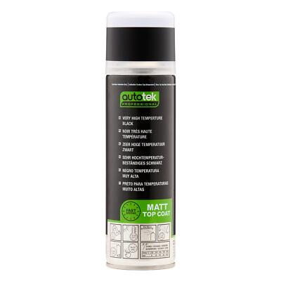 Autotek VHT schwarz schnelltrocknend hochdeckend Aerosol-Sprühfarbe 300 ml