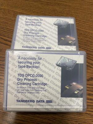 Tandberg Data TDS DPCC-2000 Dry Process Cleaning Cartridge 