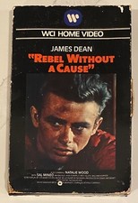 Rebel Without A Cause WCI Big box James Dean 1955 1979 VHS