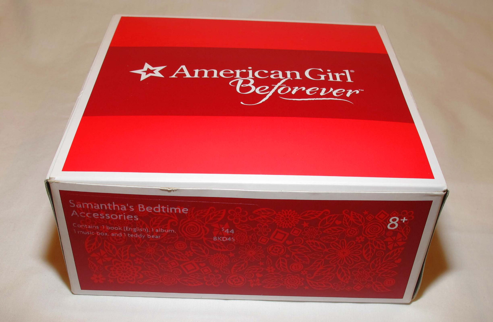 American Girl Doll SAMANTHA' BEDTIME Accessories BeForever Music Box