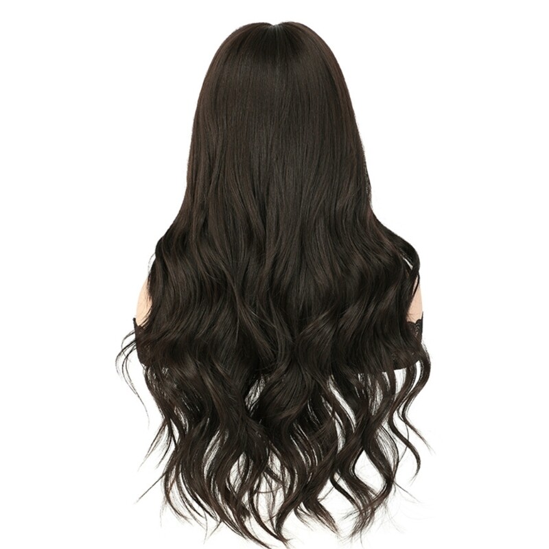 Shoulder Length Synthetic Curly Hair Extensions Easy to Wear Hairpiece