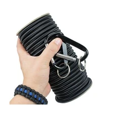 Marine Grade Shock Cord with 2 Carabiners - 6 Colors of USA Made Bu... Fast Ship