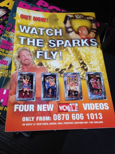 WWE Power Slam Magazine # 52 RIC FLAIR WWF Wrestling Magazine + Poster - Picture 2 of 3