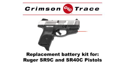 Crimson Trace Battery Replacement Kit tools battery instructions Ruger SR9C