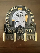 NYPD New York Yankees Mariano Rivera 652 Saves Challenge Coin serial #'d